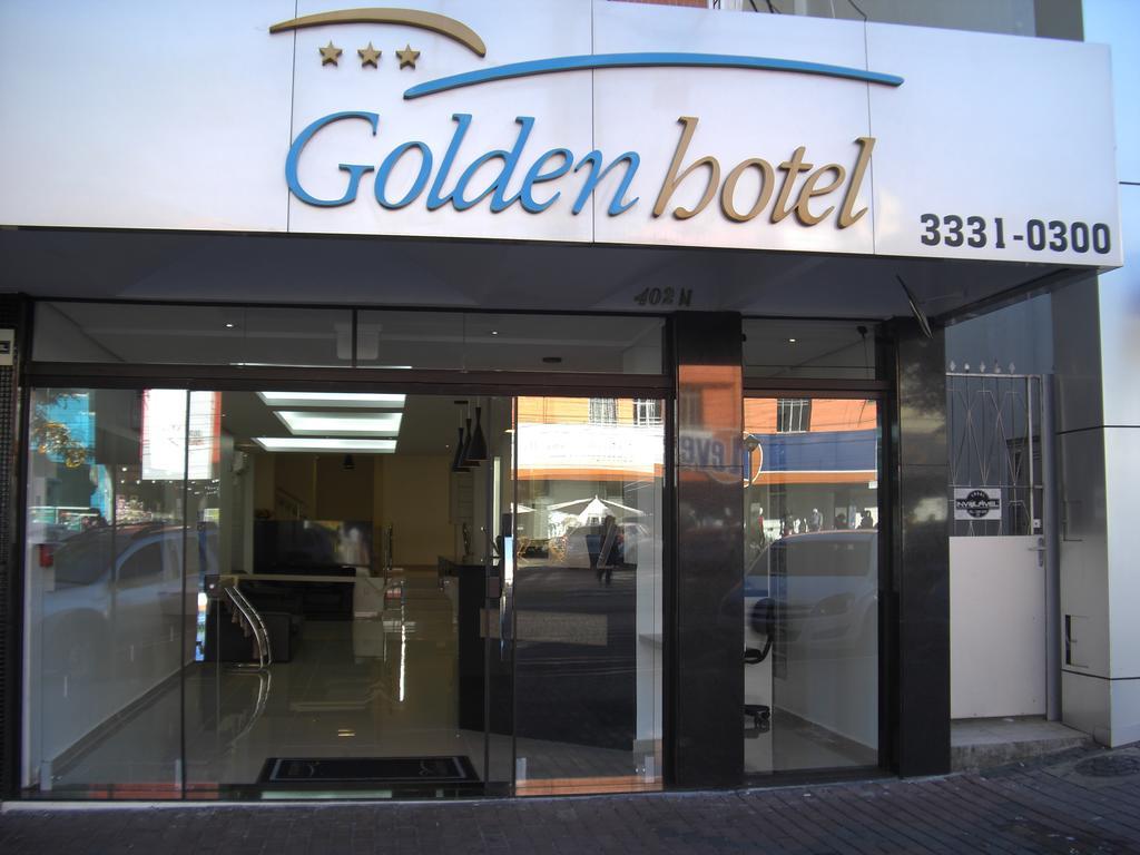 Golden Hotel - O Mais Central - Pet Friendly Chapecó المظهر الخارجي الصورة