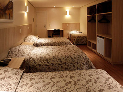 Golden Hotel - O Mais Central - Pet Friendly Chapecó المظهر الخارجي الصورة