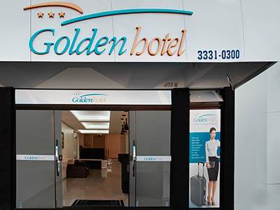 Golden Hotel - O Mais Central - Pet Friendly Chapecó المظهر الخارجي الصورة